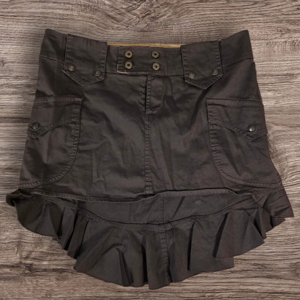 Extyn Vintage Brown Skirt Size 44 Made In Italy